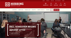 Desktop Screenshot of hibbing.edu